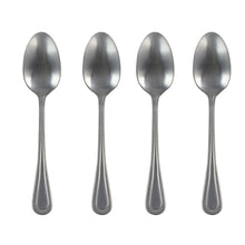Load image into Gallery viewer, Gibson Home Graylyn 4-Piece Cutlery Set, Teaspoons, Silver