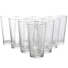 Load image into Gallery viewer, Pasabahce Horizon 10-Piece Cooler Glass Set, 16.75 Oz, Clear