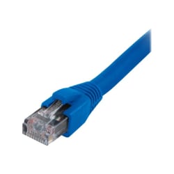 Comprehensive Cat6 Snagless Patch Cables 7ft (25 Pack Blue - 7 ft Category 6 Network Cable for Network Device - First End: 1 x RJ-45 Male Network - Second End: 1 x RJ-45 Male Network - 24 AWG - Blue - 25 Pack
