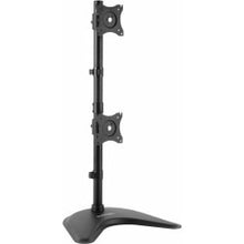 Load image into Gallery viewer, StarTech.com Vertical Dual Monitor Stand - Heavy Duty Steel - Monitors up to 27in - Vesa Monitor - Computer Monitor Stand
