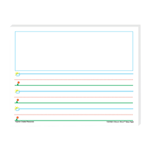 Load image into Gallery viewer, Teacher Created Resources Smart Start K-1 Story Filler Paper, 11in x 8 1/2in, 100 Sheets (200 Pages), Pack Of 4
