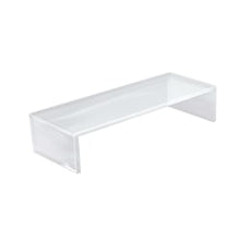 Load image into Gallery viewer, Azar Displays Deluxe Acrylic Monitor Riser Display, 4-1/2inH x 21inW x 7-3/4inD, Clear