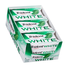Load image into Gallery viewer, Trident White Spearmint Sugar-Free Gum, 16 Pieces Per Box, Pack Of 9 Boxes