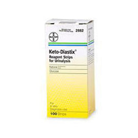 KETO-DIASTIX Reagent Strips, Box Of 50