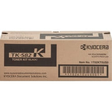 Load image into Gallery viewer, Kyocera TK-582K Original Toner Cartridge - Laser - 3500 - Black - 1 Each