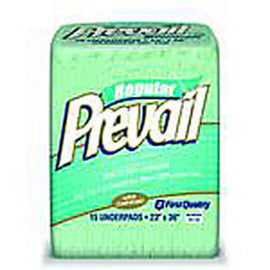 Prevail High Performance Fluff Underpads, 23in x 36in, Pack Of 15