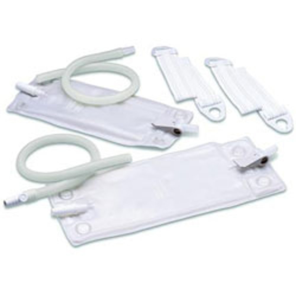 Leg Bag System, Combo Kit (Vented), Large 11in