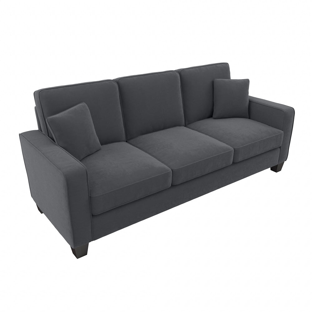 Bush Furniture Stockton 85inW Sofa, Dark Gray, Standard Delivery