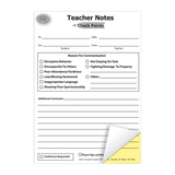 Top Notch Check Points Carbonless Teacher Notes, 5 1/2in x 7 1/2in, 50 Sheets, Pack Of 6
