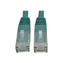 Load image into Gallery viewer, Tripp Lite 2ft Cat6 Gigabit Molded Patch Cable RJ45 M/M 550MHz 24 AWG Green - 128 MB/s - 2 ft - Green