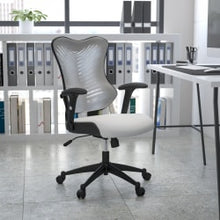 Load image into Gallery viewer, Flash Furniture Ergonomic Mesh High-Back Executive Office Chair, White