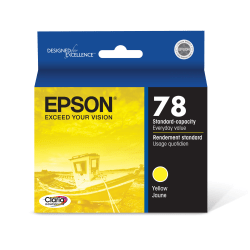 Epson 78 Claria Yellow Ink Cartridge, T078420