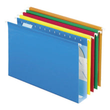 Load image into Gallery viewer, Pendaflex Premium Reinforced Color Extra-Capacity Hanging Folders, Legal Size, Assorted Colors (No Color Choice), Pack Of 25