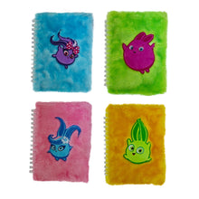 Load image into Gallery viewer, Inkology Sunny Bunnies Plush Journals, 5-7/8in x 8-1/4in, Wide Ruled, 60 Sheets, Assorted Colors, Pack Of 8 Journals