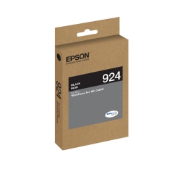 Epson T924 DURABrite Ultra Genuine Black Ink Cartridge, T924120