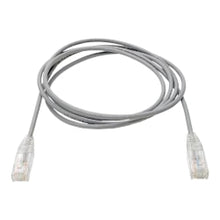 Load image into Gallery viewer, Tripp Lite Cat6 UTP Patch Cable (RJ45) - M/M, Gigabit, Snagless, Molded, Slim, Gray, 6 ft. - First End: 1 x RJ-45 Male Network - Second End: 1 x RJ-45 Male Network - 1 Gbit/s - Patch Cable - Gold Plated Contact - 28 AWG - Gray