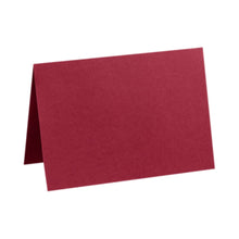 Load image into Gallery viewer, LUX Folded Cards, A1, 3 1/2in x 4 7/8in, Garnet Red, Pack Of 250