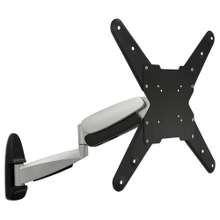 Load image into Gallery viewer, Mount-It! MI-442 Height-Adjustable TV Wall Mount, 15inH x 18inW x 3-13/16inD, Black