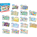 Carson-Dellosa CenterSOLUTIONS File Folder Games - Language Arts, Grade Kindergarten, Box Of 16