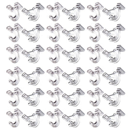Adams Ceiling Hooks, 1 1/4in, 5 - 10 Lb Capacity, Clear, Pack Of 42