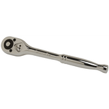 3/8 in Pear Head Ratchets, 7 3/4 in, Polished Chrome