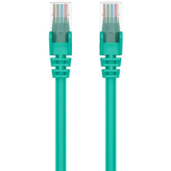 Belkin Cat5e Patch Cable - RJ-45 Male Network - RJ-45 Male Network - 15ft - Green