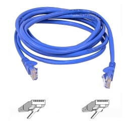 Belkin Cat5e Network Cable, 15ft, Blue