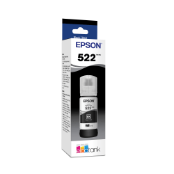 Epson T522 Black High-Yield Ink Refill, T522120-S