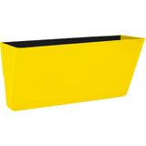 Storex Letter-Size Magnetic Wall Pocket, 7inH x 16inW x 4inD, Yellow