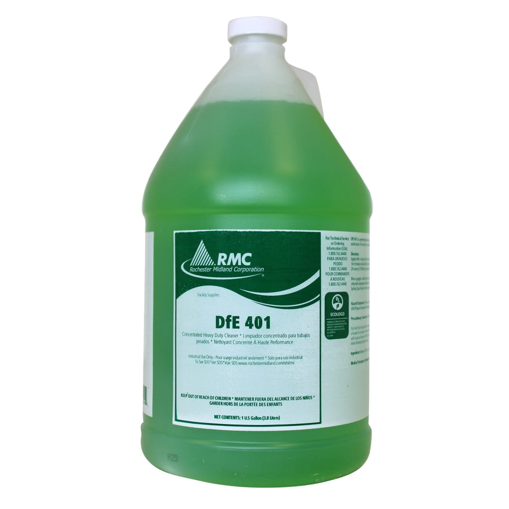 Rochester Midland DfE 401 All-Purpose Cleaner And Degreaser, 128 Oz Bottle, Case Of 4