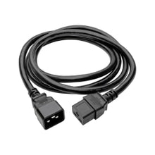 Load image into Gallery viewer, Eaton Tripp Lite Series Power Extension Cord, C19 to C20 - Heavy-Duty, 20A, 250V, 12 AWG, 6 ft. (1.83 m), Black - Power cable - IEC 60320 C19 to IEC 60320 C20 - 6 ft - molded - black