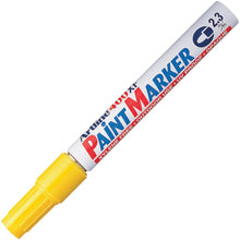 Load image into Gallery viewer, Xstamper Artline Paint Marker, Bullet Point, 2.3 mm, Yellow Ink