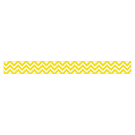 Creative Teaching Press Chevron Border - Chevron - 3in Height x 420in Width - Yellow, White - 1 Each