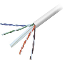 Load image into Gallery viewer, Belkin CAT6 Solid Bulk Cable - 1000 ft Category 6 Network Cable for Network Device, ATM - First End: Bare Wire - Second End: Bare Wire - 1.2 Gbit/s - 23 AWG - Pink