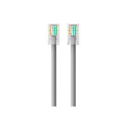 Belkin High Performance - Patch cable - RJ-45 (M) to RJ-45 (M) - 12 ft - UTP - CAT 6 - molded, snagless - gray - for Omniview SMB 1x16, SMB 1x8; OmniView SMB CAT5 KVM Switch
