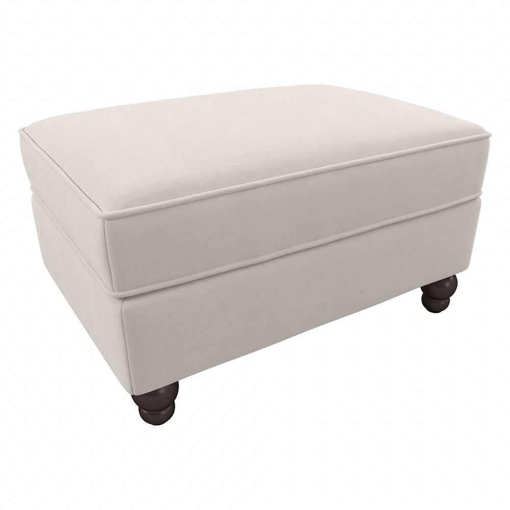 Bush Furniture Coventry Storage Ottoman, Light Beige, Standard Delivery