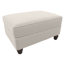 Load image into Gallery viewer, Bush Furniture Coventry Storage Ottoman, Light Beige, Standard Delivery