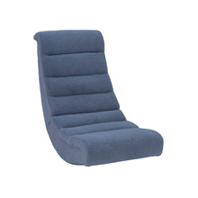 Load image into Gallery viewer, Linon Chatham Sherpa Rocking Game Chair, Blue