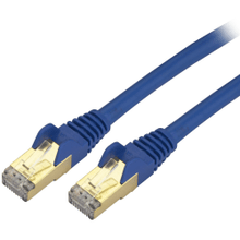 Load image into Gallery viewer, StarTech.com 12ft Cat6a Ethernet Cable, Shielded Patch, Blue