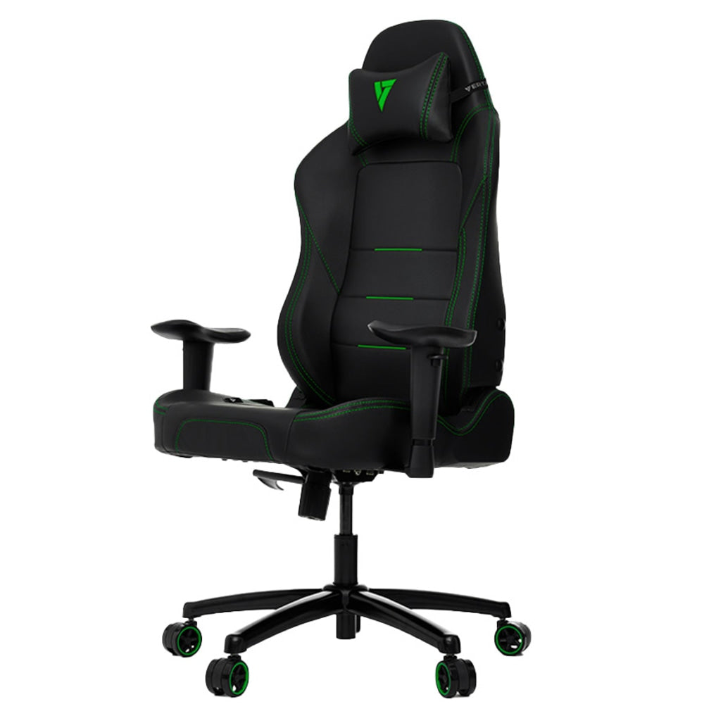 Vertagear PL 1000 Series Ergonomic Faux Leather High-Back Gaming Chair, Green