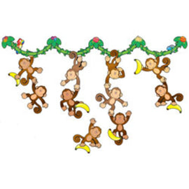 Carson-Dellosa Monkey Bulletin Board Set