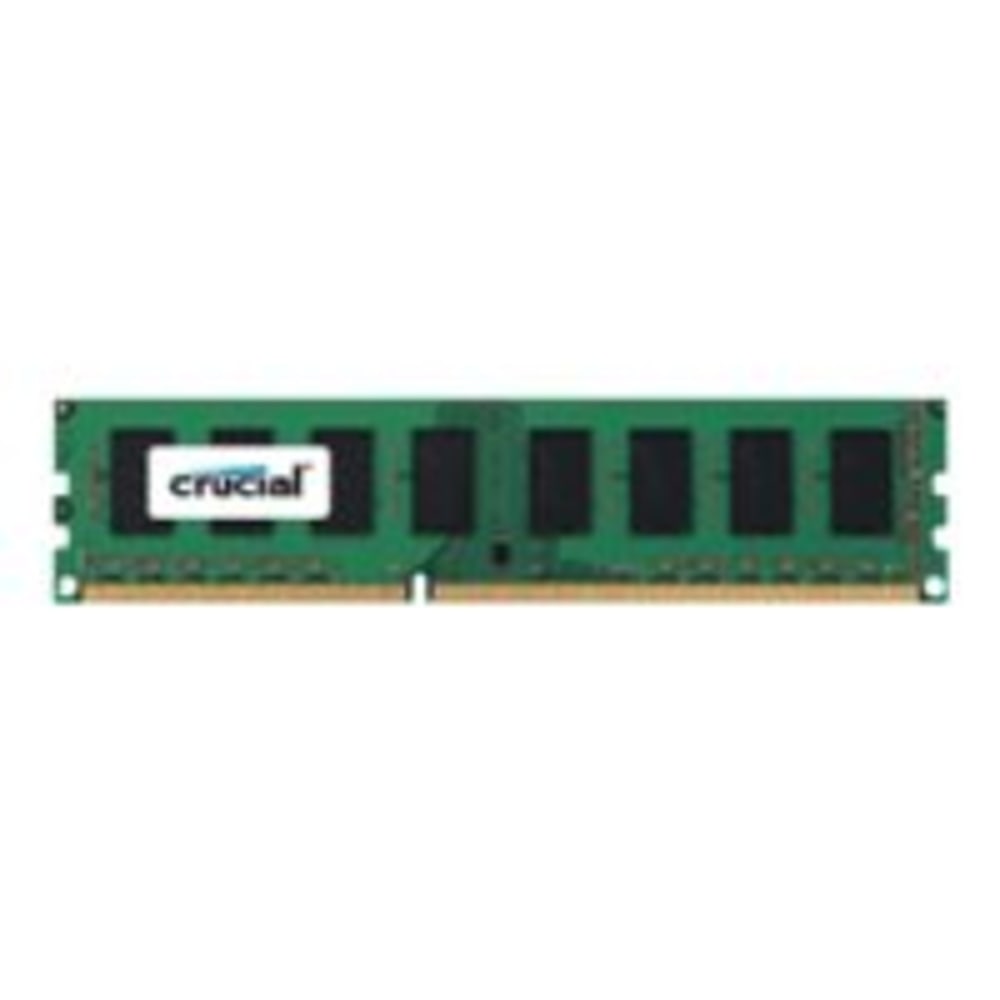 Crucial - DDR3L - module - 8 GB - DIMM 240-pin - 1600 MHz / PC3-12800 - CL11 - 1.35 V - unbuffered - non-ECC