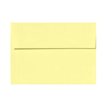 Load image into Gallery viewer, LUX Invitation Envelopes, #4 Bar (A1), Peel &amp; Press Closure, Lemonade Yellow, Pack Of 250