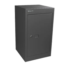 Load image into Gallery viewer, Bisley CLK Steel Cube Locker, 20inH x 12inW x 12inD, Charcoal