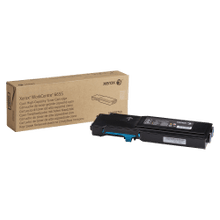 Load image into Gallery viewer, Xerox 6655 Cyan High Yield Toner Cartridge, 106R02744