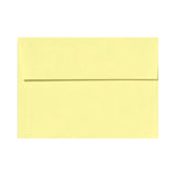 LUX Invitation Envelopes, A9, Peel & Press Closure, Lemonade Yellow, Pack Of 50