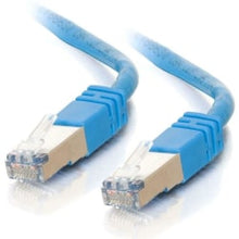 Load image into Gallery viewer, C2G 7ft Cat5e Ethernet Cable - Snagless Shielded (STP) - Blue - Category 5e for Network Device - RJ-45 Male - RJ-45 Male - Shielded - 7ft - Blue
