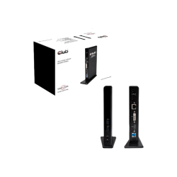 Club 3D SenseVision USB 3.0 Dual Display Docking Station - Docking station - USB - DVI, HDMI