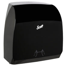 Load image into Gallery viewer, Scott Slimroll Manual Hard Roll Towel Dispenser, Black
