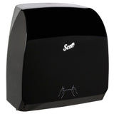 Scott Slimroll Manual Hard Roll Towel Dispenser, Black